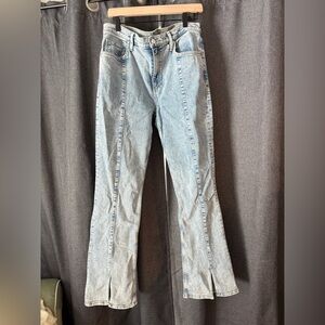 Hudson Jeans Light Blue Flare & Wide Leg